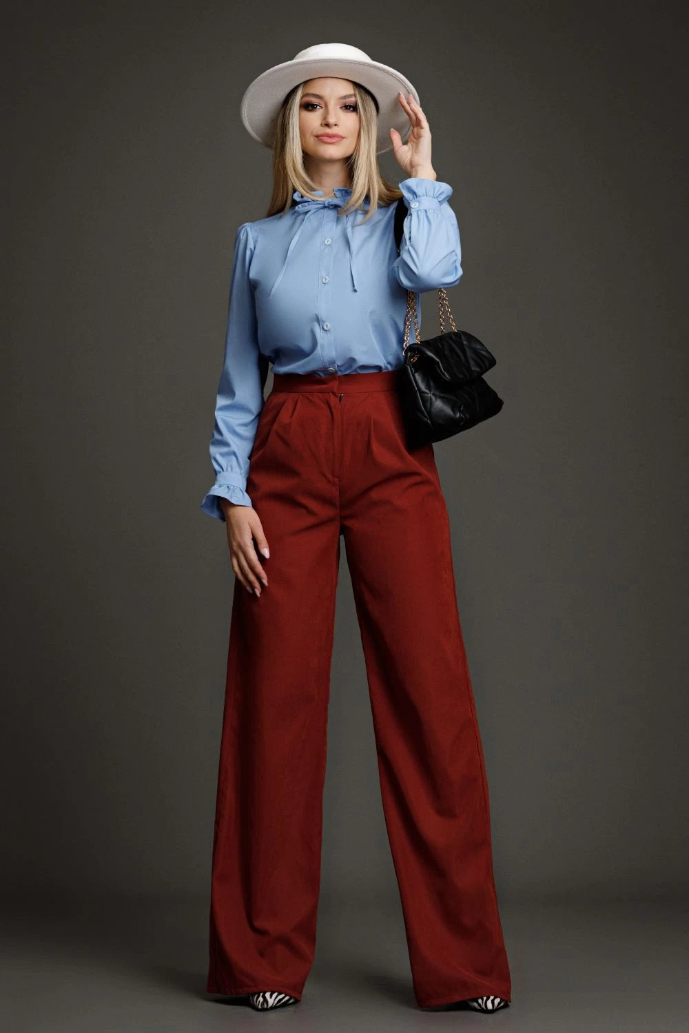 Camasa Timea albastra 3