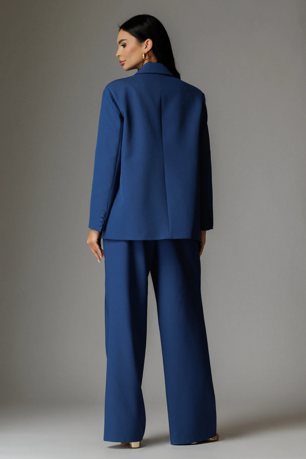 Compleu Adina Elegant Albastru 2