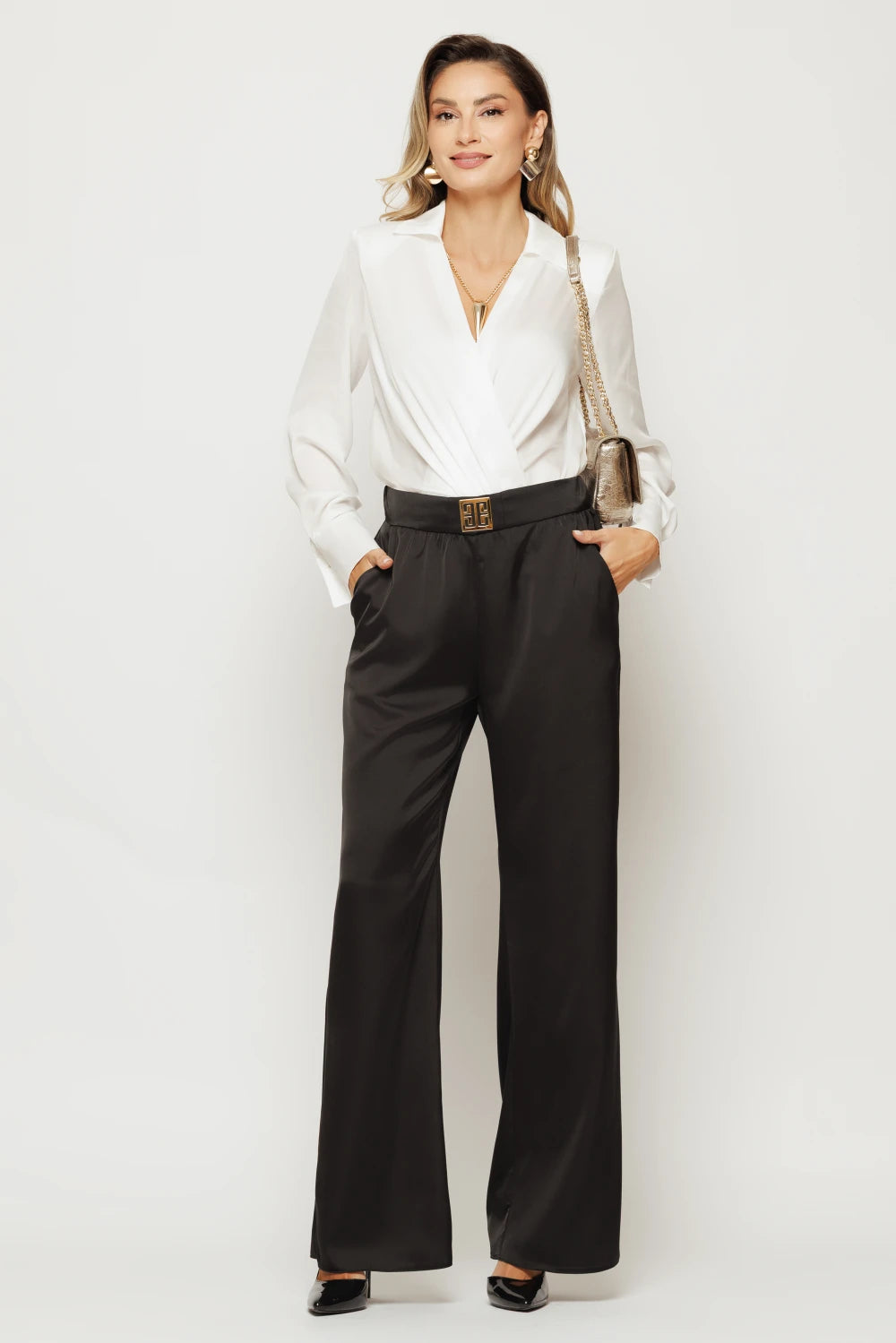 Pantaloni Ameline negri