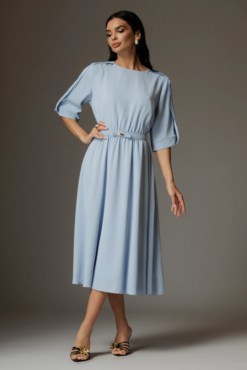 Rochie Alexia bleu eleganta