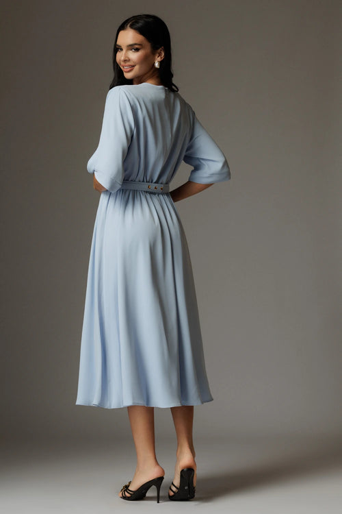 Rochie Alexia bleu eleganta 2