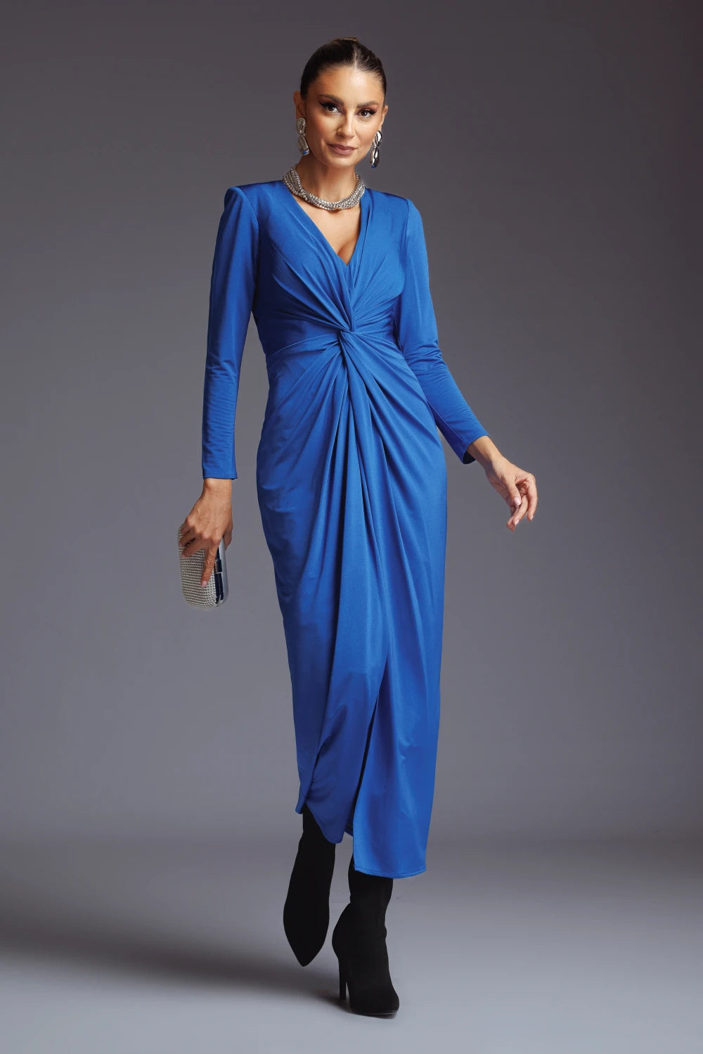 Rochie Amelia albastra 2