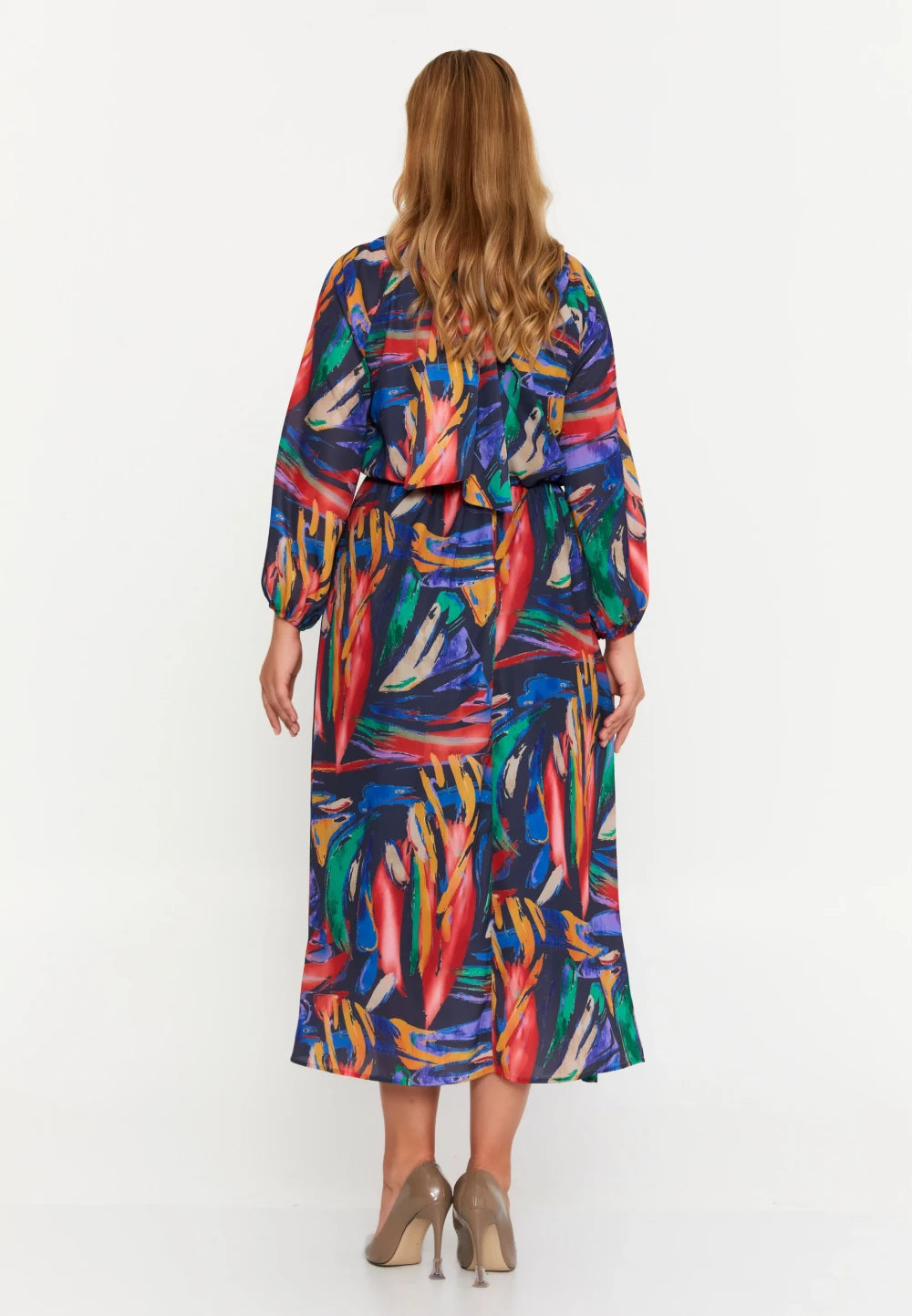 Rochie Anisa cu imprimeu 3