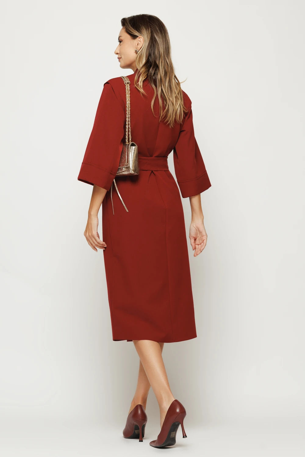 Rochie Dianne bordo 3