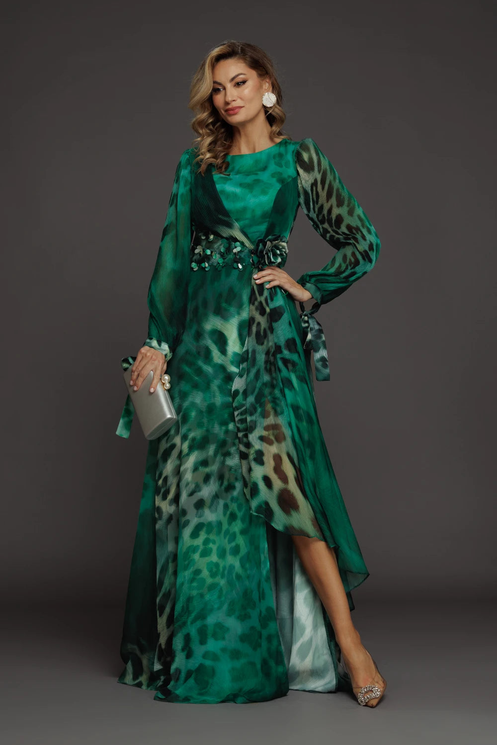 Rochie Electra verde 2
