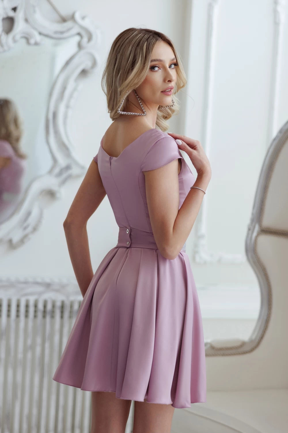 Rochie Fenicia lila 2