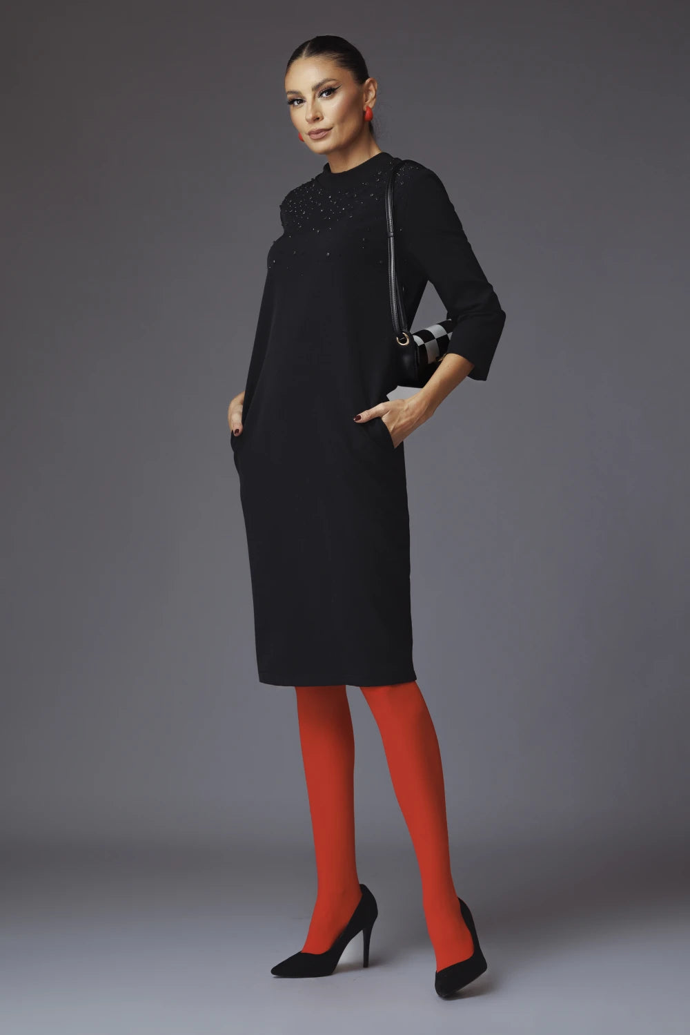 Rochie Harper neagra 3