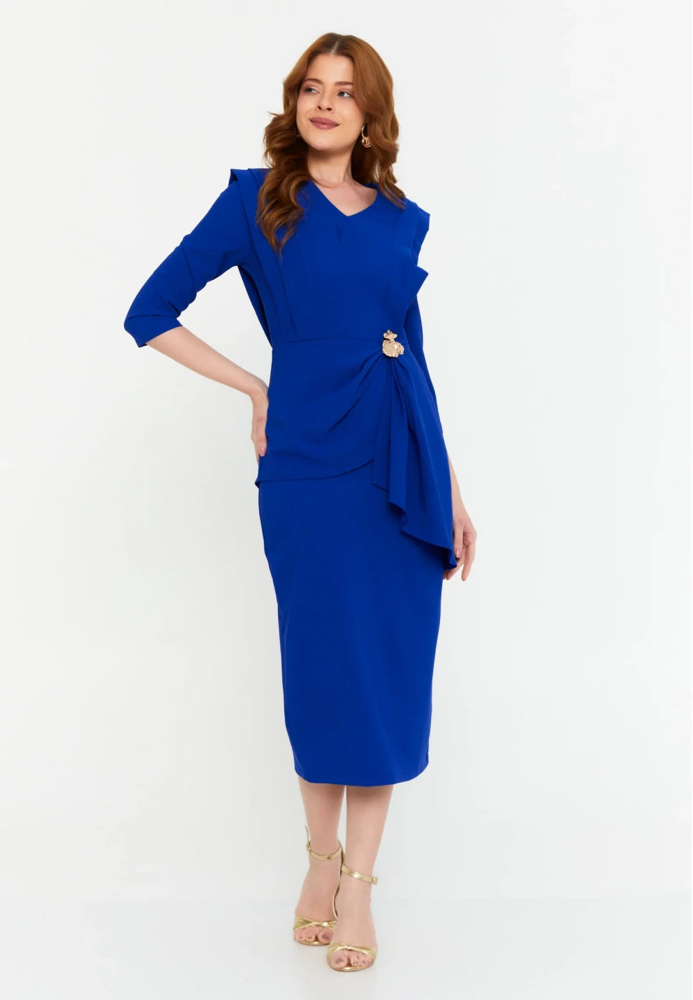 Rochie Ines albastra 2