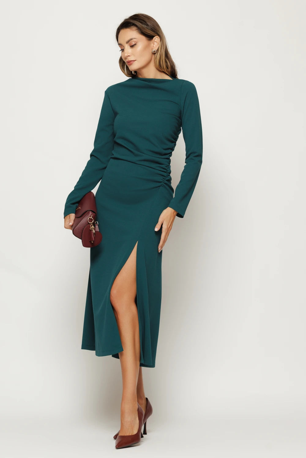 Rochie Mirelle turcoaz