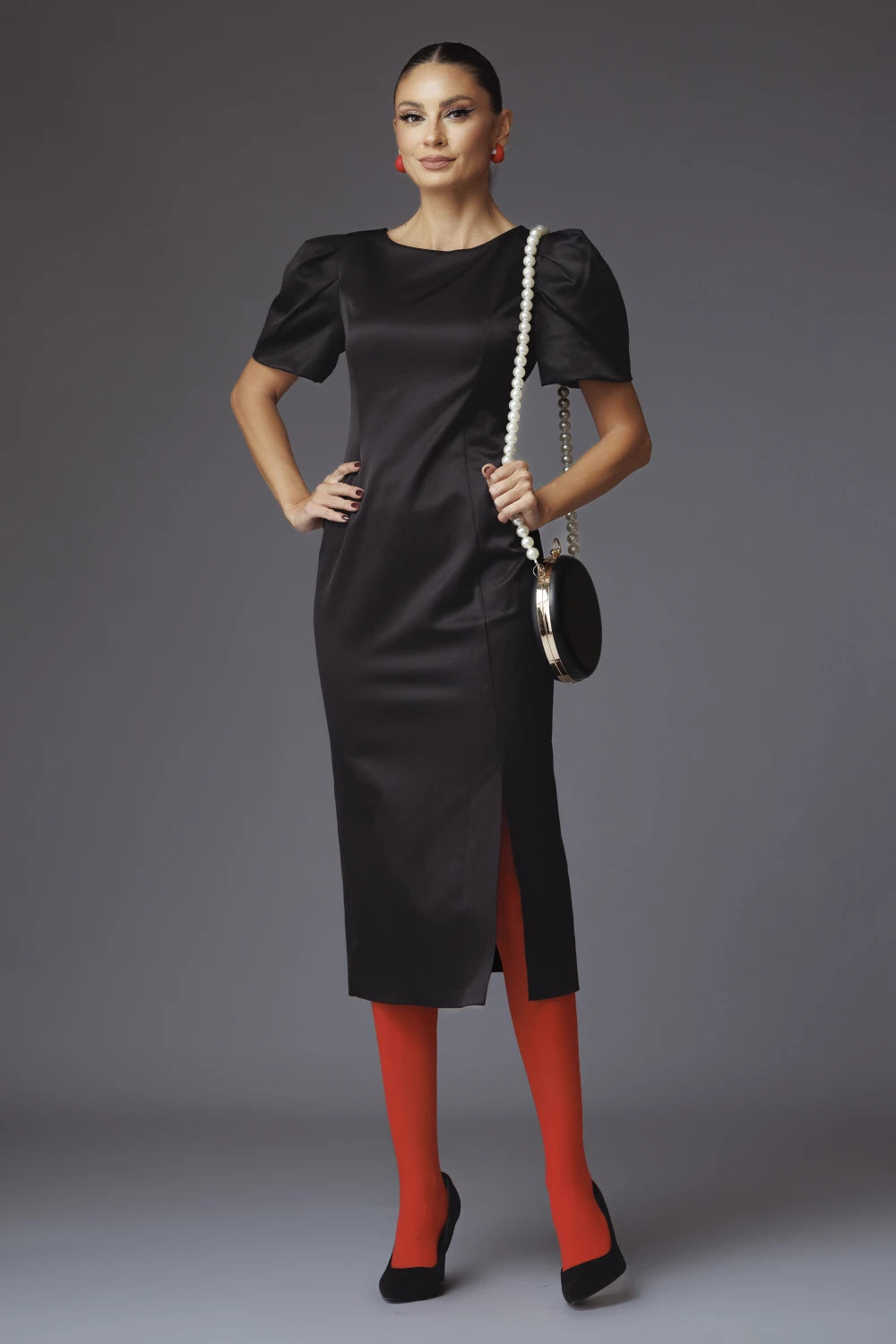 Rochie Priscilla neagra