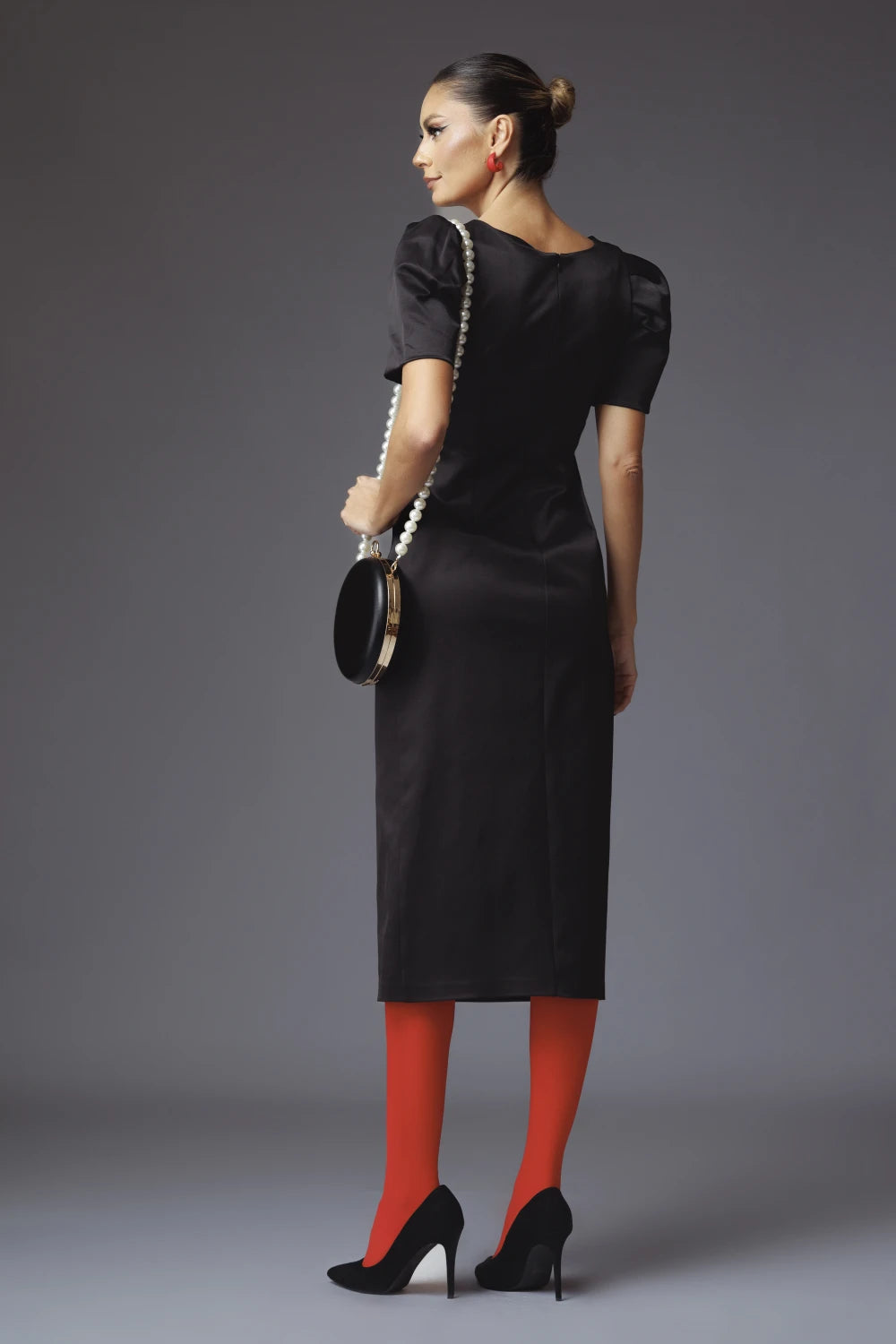 Rochie Priscilla neagra 2