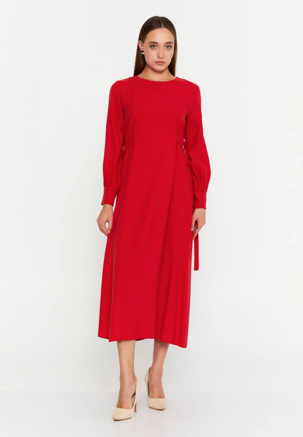 Rochie Verona rosie 2