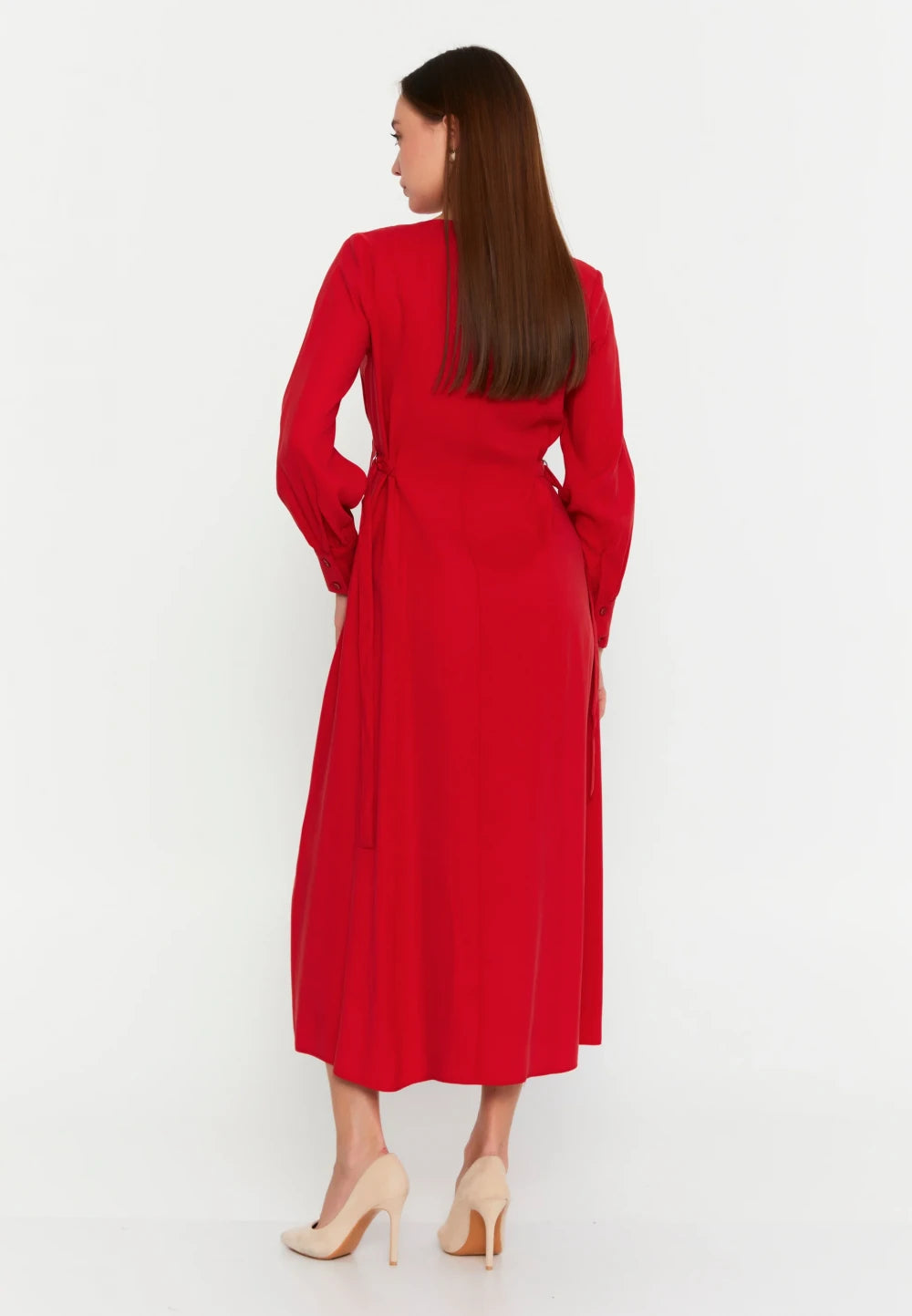 Rochie Verona rosie 3