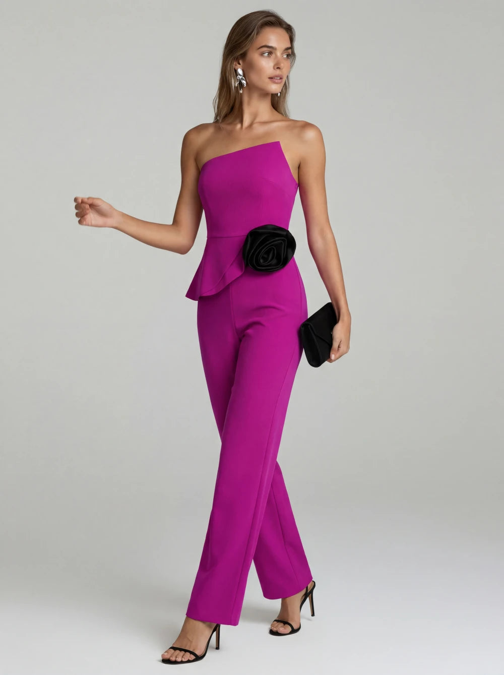 Salopeta Nicola fucsia